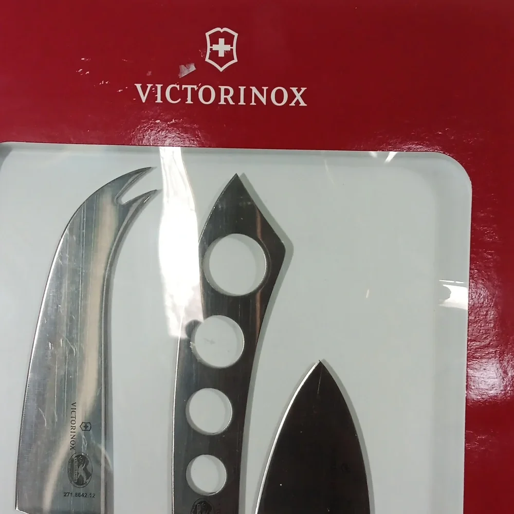 Victorinox NEW 3pc Cheese Knife Set